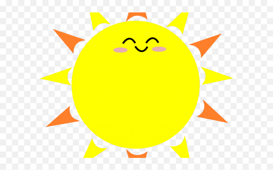 Sunshine Clipart Wallpaper - Clip Art Png Download Full Cute Sun With Black Background Emoji,Sunshine Clipart