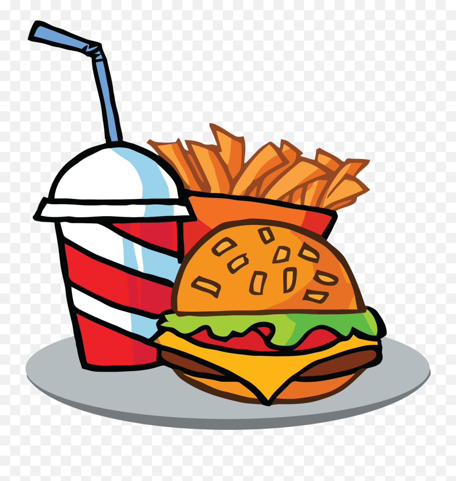 Cartoon Burger And Fries Emoji,Fries Clipart