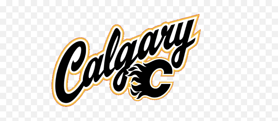 Download Home Ice Hockey Nhl Calgary Flames - Calgary Language Emoji,Flames Logo