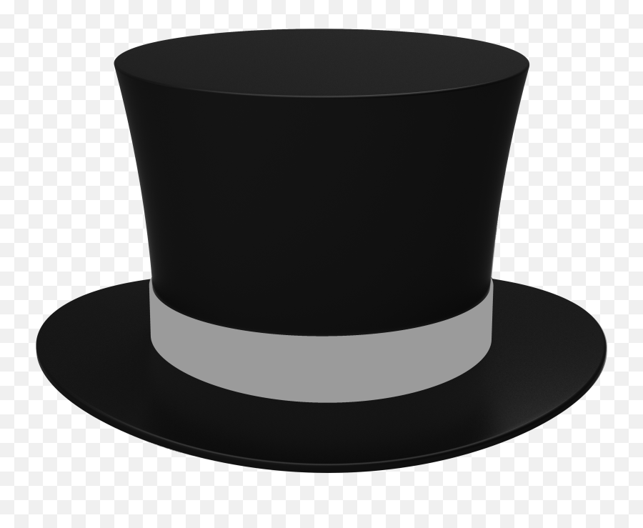 Png Transparent Images All Topper Image - Top Hat Clipart Cylinder Hat Png Emoji,Hat Clipart Black And White