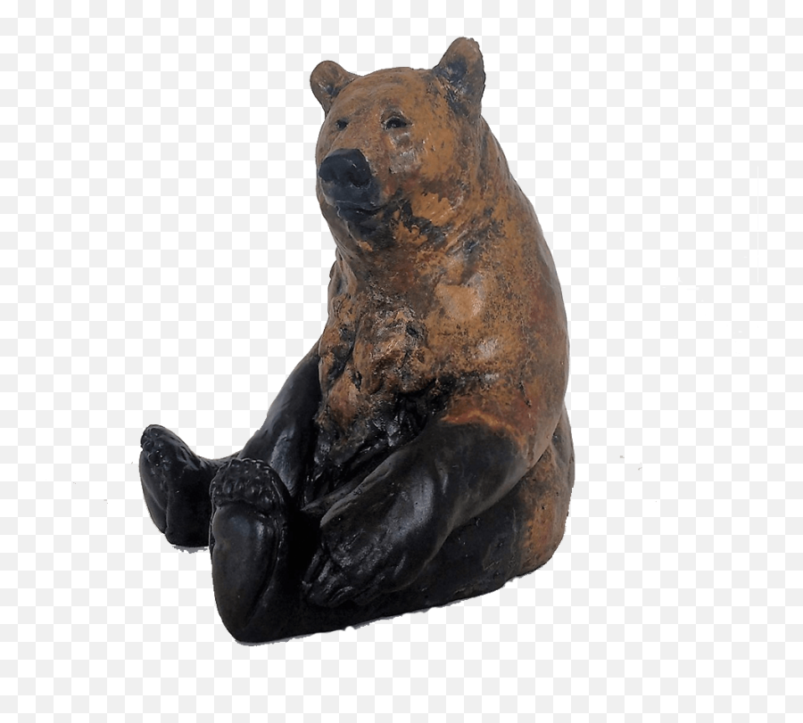 Day Dreaming Clay Sculpture Emoji,Grizzly Bear Png