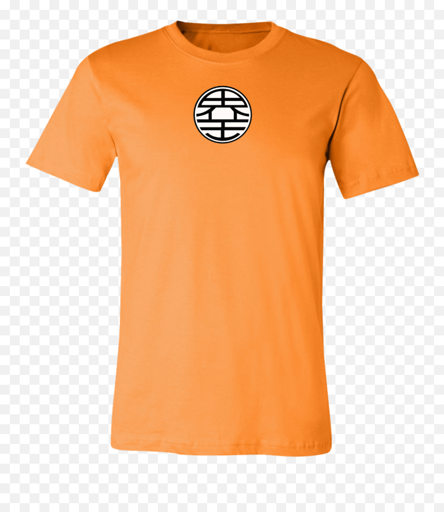 Dragon Ball Kai King Symbol Goku Canvas Unisex Jersey Short - Sleeve Tshirt Mule Day Columbia T Shirt Emoji,Goku Logo
