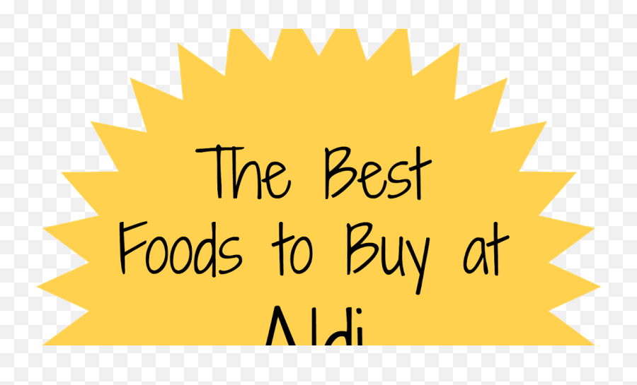 The Best Foods To Buy At Aldi - Language Emoji,Aldi Logo Png