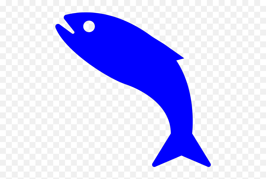 Fish Clipart Clipartcow - Clipartix Simple Blue Fish Clipart Emoji,Fish Clipart