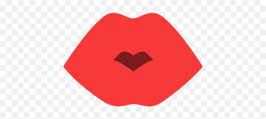 Simple Kiss Lips Flat - Euston Railway Station Emoji,Kiss Lips Png