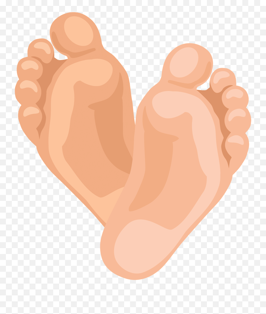 Baby Feet Clipart - Feet Clipart Emoji,Feet Clipart