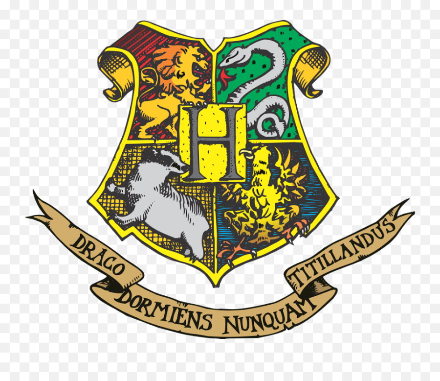 Harry Potter Hogwarts Logo Png - Hogwarts Logo Vector Emoji,Harry Potter Logo