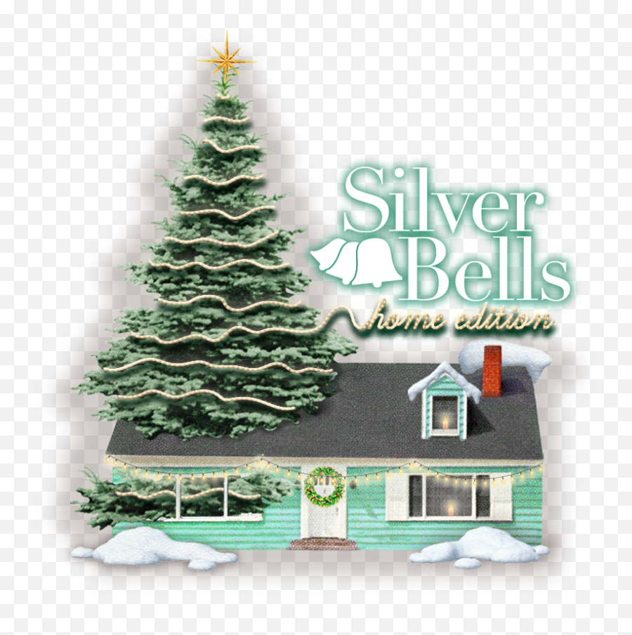 Silver Bells Home Edition Emoji,Christmas Tree Logo