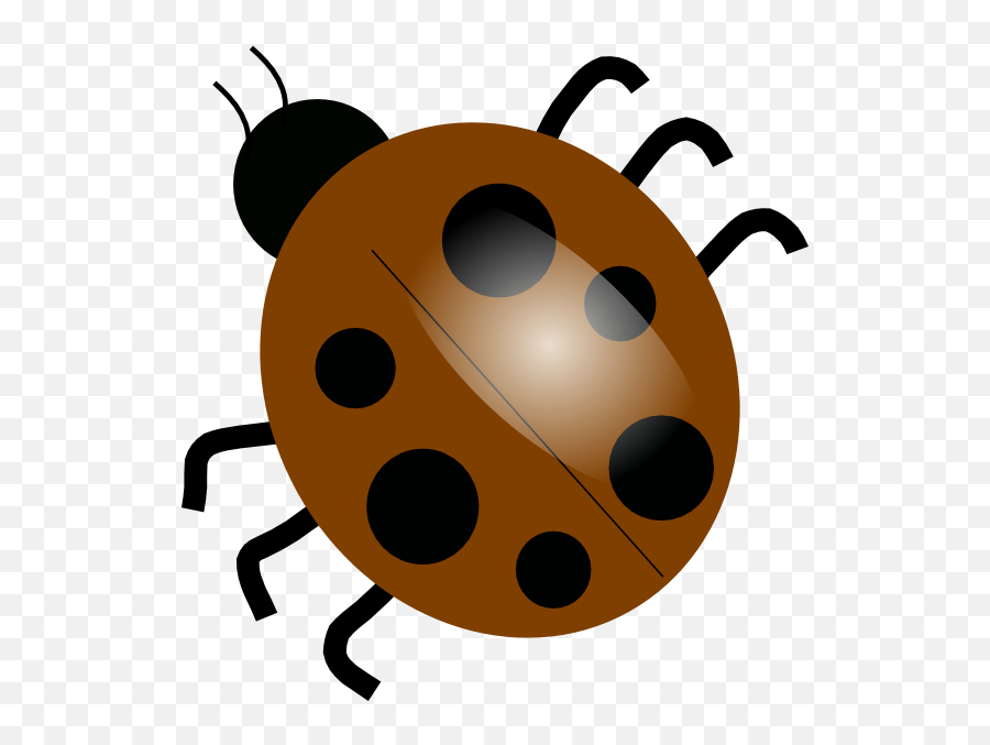 Transparent Ladybug Animated - Lady Bug Png Clipart Full Emoji,Bug Clipart Black And White