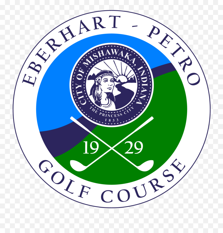 Eberhart - Petro Golf Course City Of Mishawaka Emoji,Golf Course Logo