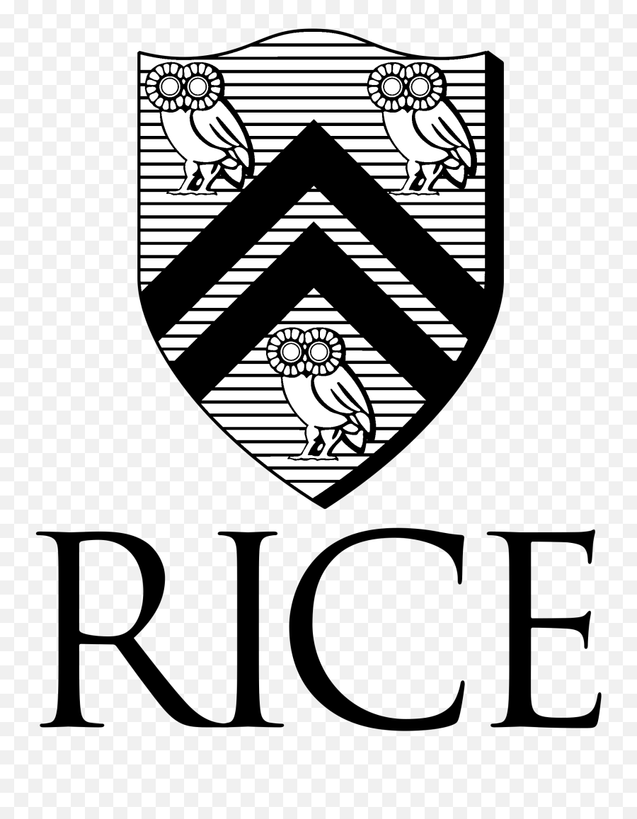 Rice University Houston Logo Png Image - Black Rice University Logo Emoji,Rice University Logo