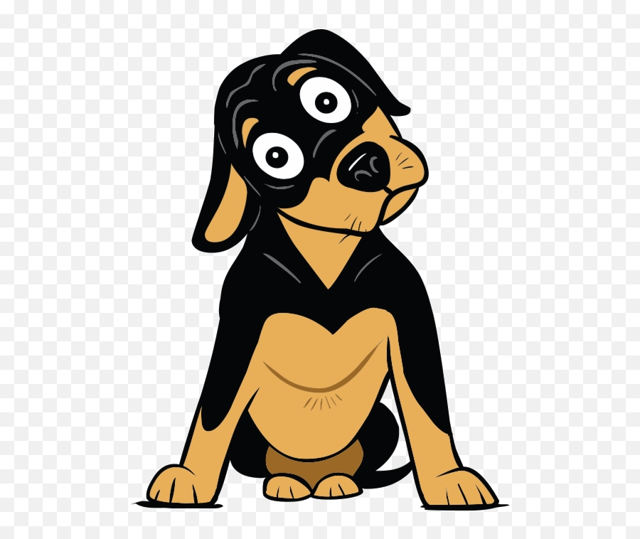 Cartoon Clipart Dog - Dog Images Cartoon Png Transparent Png Emoji,Dog Cartoon Clipart