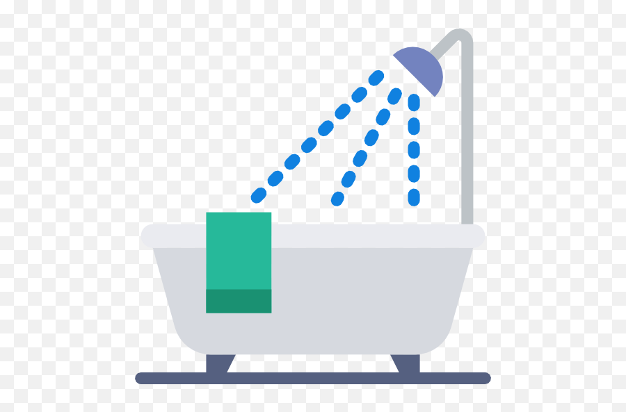 Hygienic Bathroom Hygiene Washing Bath Clean Bathtub Icon Emoji,Bathtub Transparent Background