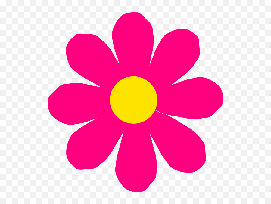 Clipart Pink - Pink Flower Clipart Emoji,Pink Clipart