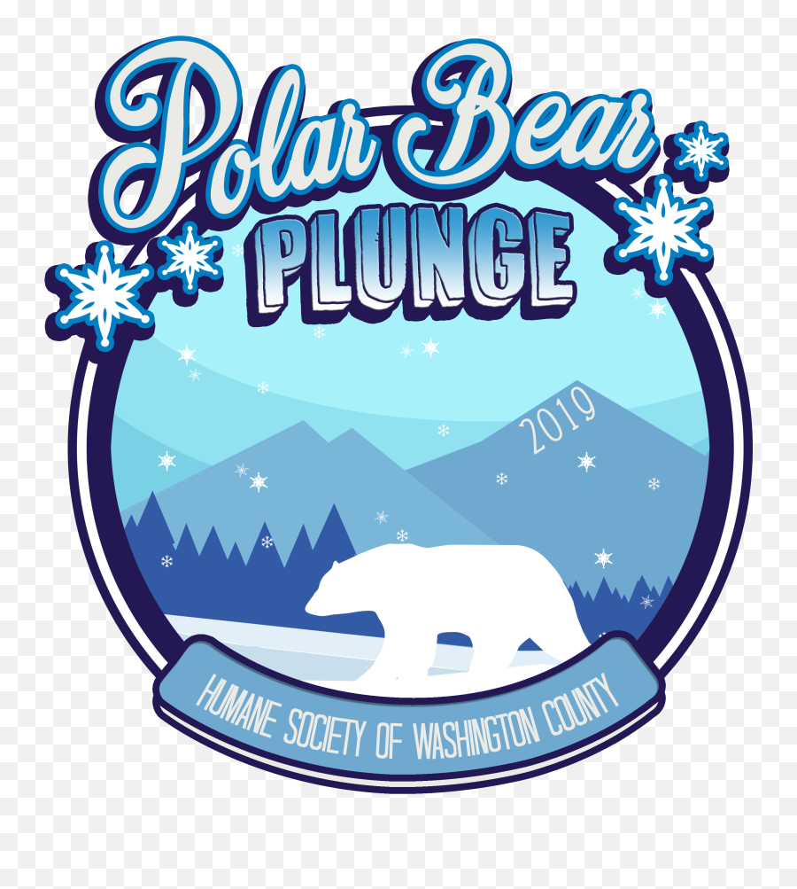 18th Annual Polar Bear Plunge Goes Emoji,Polar Bear Logo