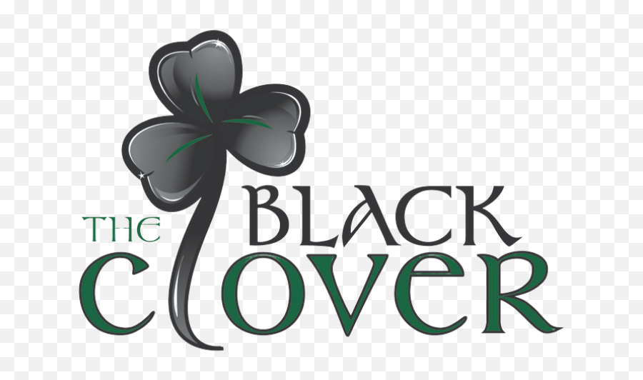 Drink Menu The Black Clover Irish Pub Emoji,Black Clover Logo