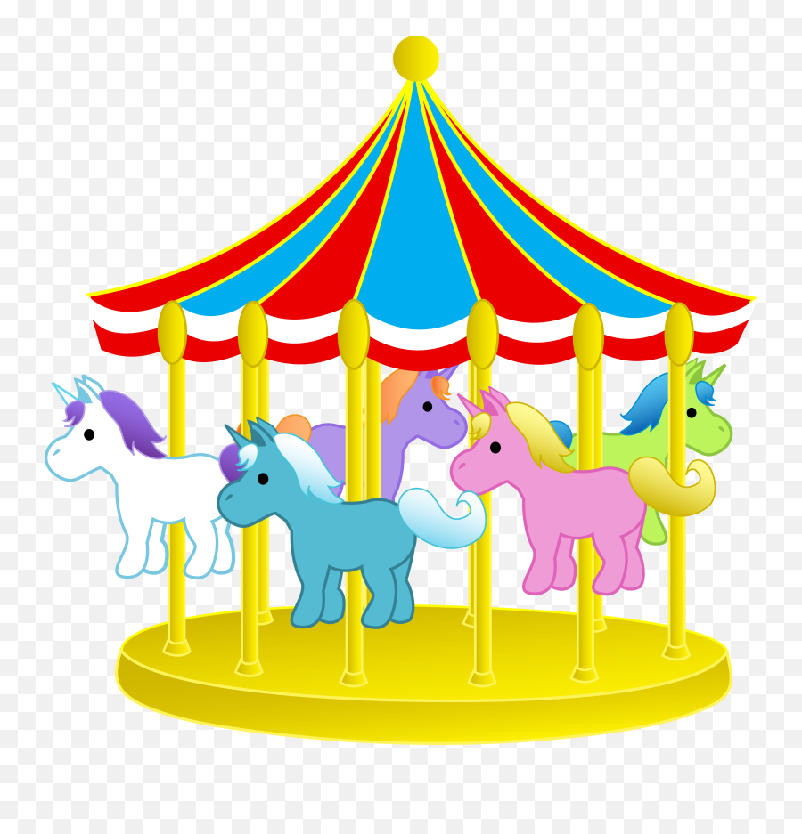 Amusement Park Clipart Free To Use Clip - Carousel Clipart Emoji,Park Clipart