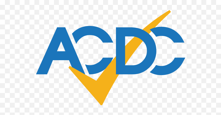 Acdc Logo Png Free Png Images - Acdc Accreditation Logo Emoji,Acdc Logo