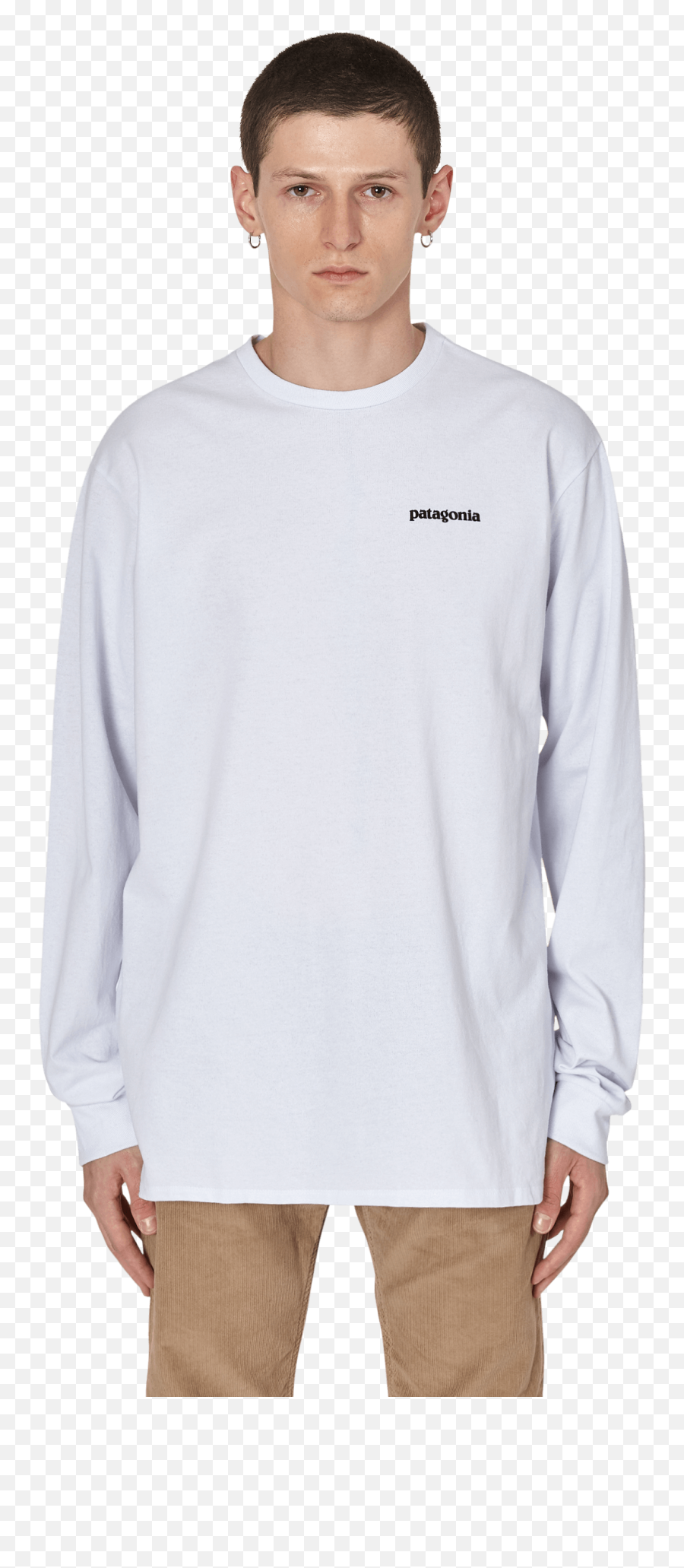 Patagonia P - Long Sleeve Emoji,Patagonia Logo Shirts