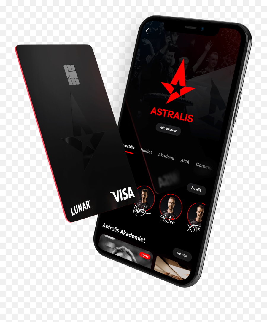 Lunar X Astralis Fan Universe With The Exclusive Astralis Card - Lunar Astralis Kort Emoji,Astralis Logo