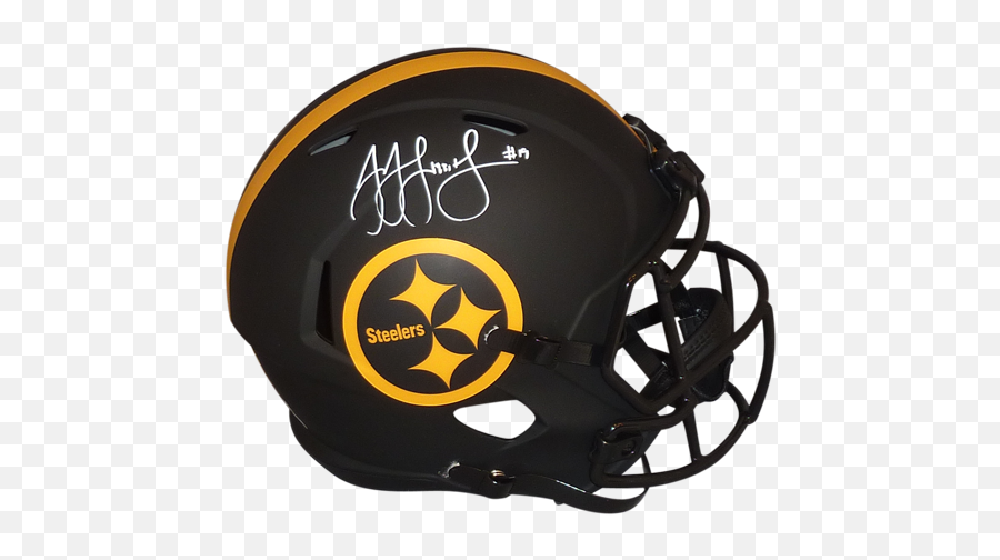 Signed Juju Smith Emoji,Steelers Helmets Logo