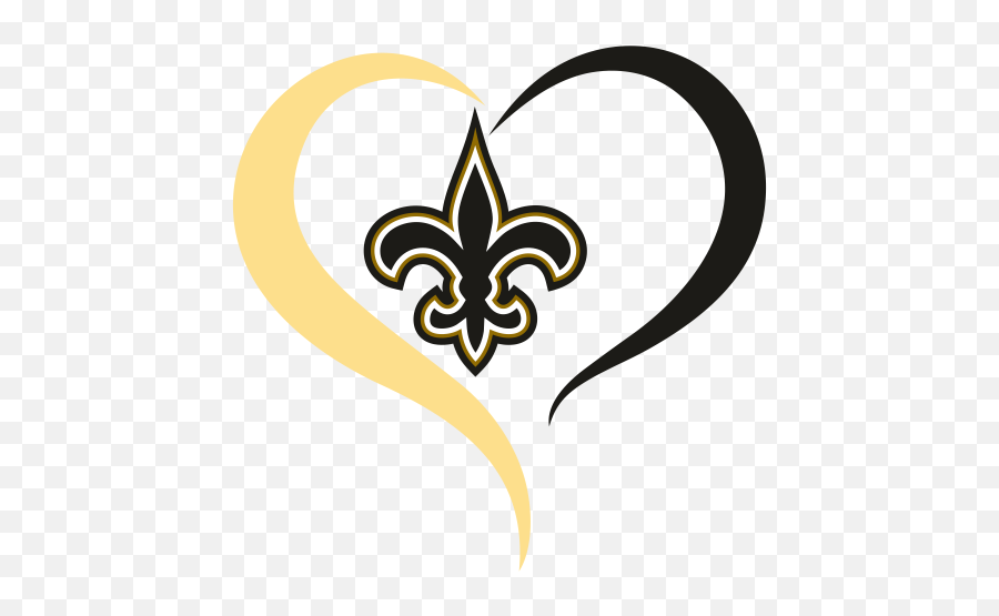New Orleans Saints Logo Svg - New Orleans Saints Emoji,New Orleans Saints Png