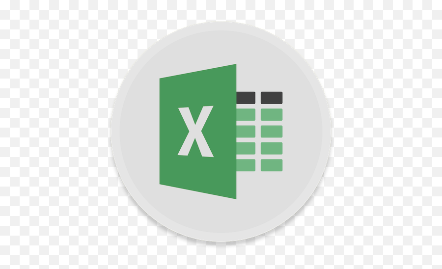 Microsoft Excel 2013 Logo - Flat Excel Icon Png Emoji,Excel Logo