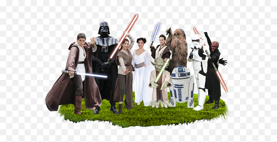 Download Hd Starwars - Star Wars Personajes Png Emoji,Star Wars Png