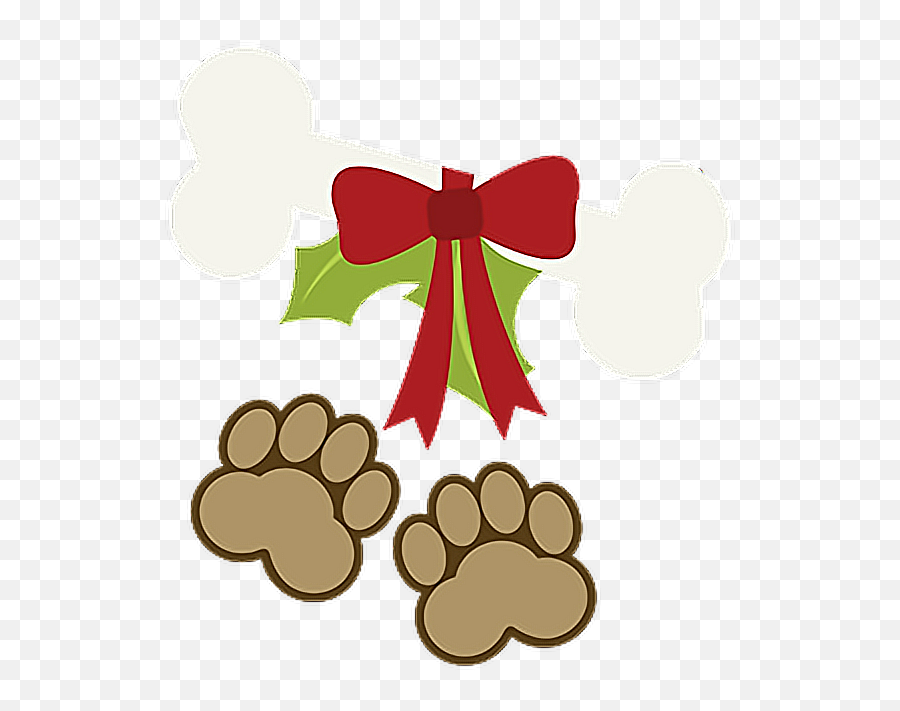 Svg Christmas Dog Clipart - Dog Christmas Clipart Emoji,Dog Bone Clipart