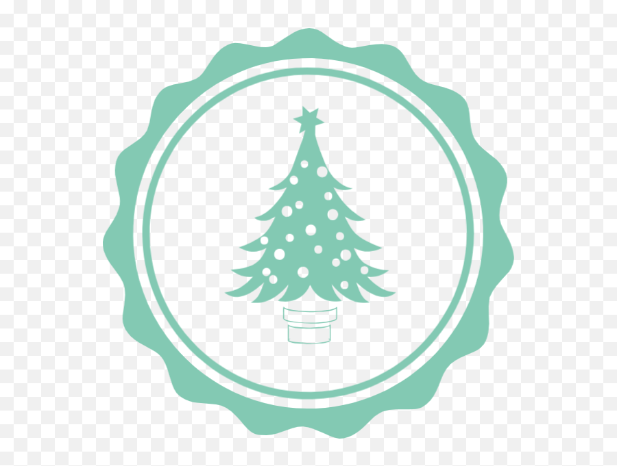 Christmas Tree Bottle Cap Vector Emoji,Christmas Tree Logo