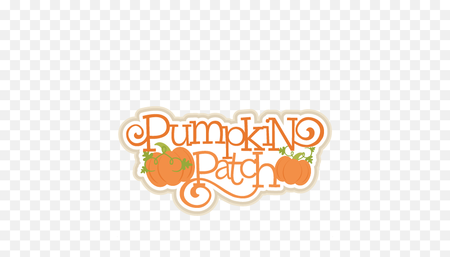 Cute Pumpkin Patch Clipart - Pumpkin Patch Title Emoji,Pumpkin Patch Clipart