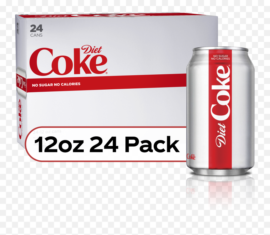 Diet Coke Soda Soft Drink 12 Fl Oz 24 - Diet Coke Can Emoji,Diet Coke Logo