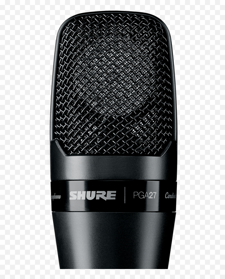 Shure Pga27 - Lc Sideaddress Cardioid Condenser Studio Mic Shure Pga28 Emoji,Microphone Transparent