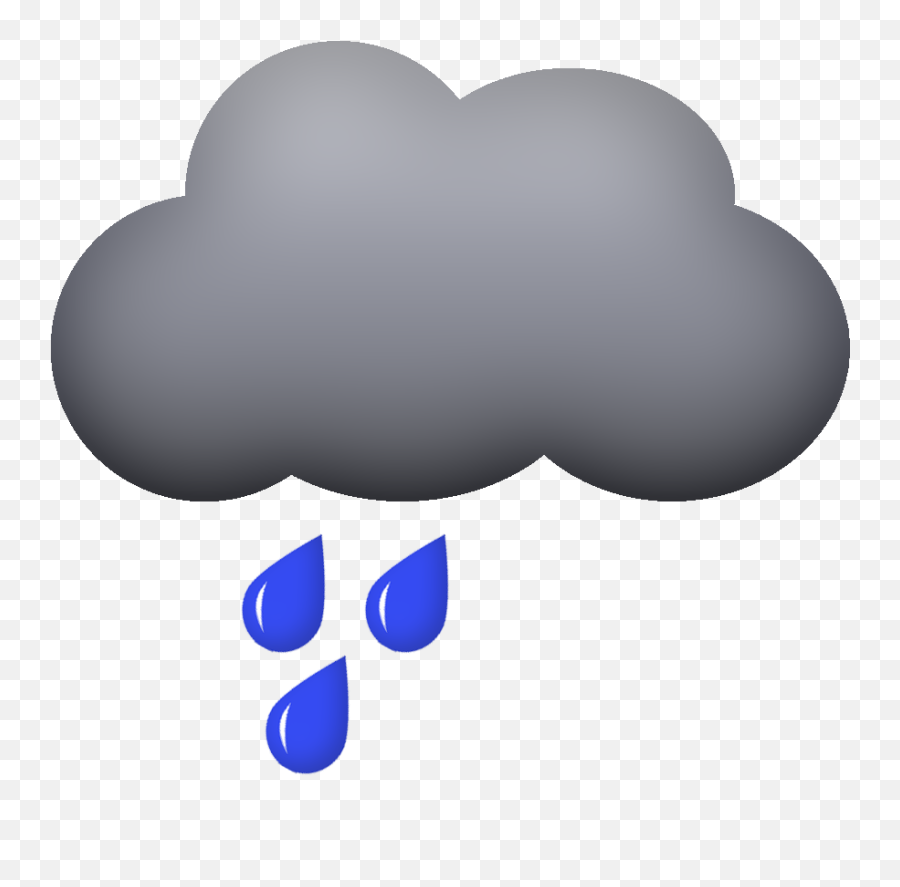 Rain Cloud Png - Pngstockcom Light Rain Clipart Emoji,Rain Cloud Clipart