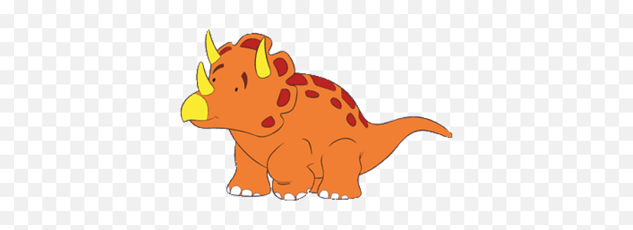 Trike The Triceratops Dinosaur - Harry And His Bucketful Of Dinosaurs Characters Emoji,Triceratops Clipart