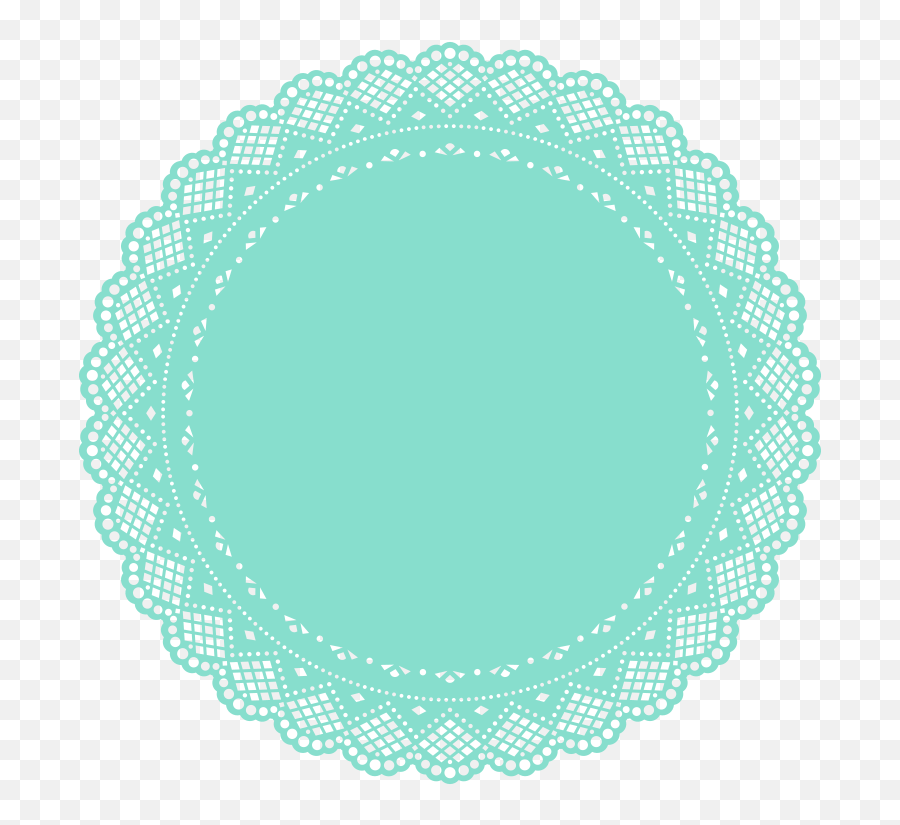 Free Doily Cliparts Png Images - Paper Doily Clipart Emoji,Doily Png