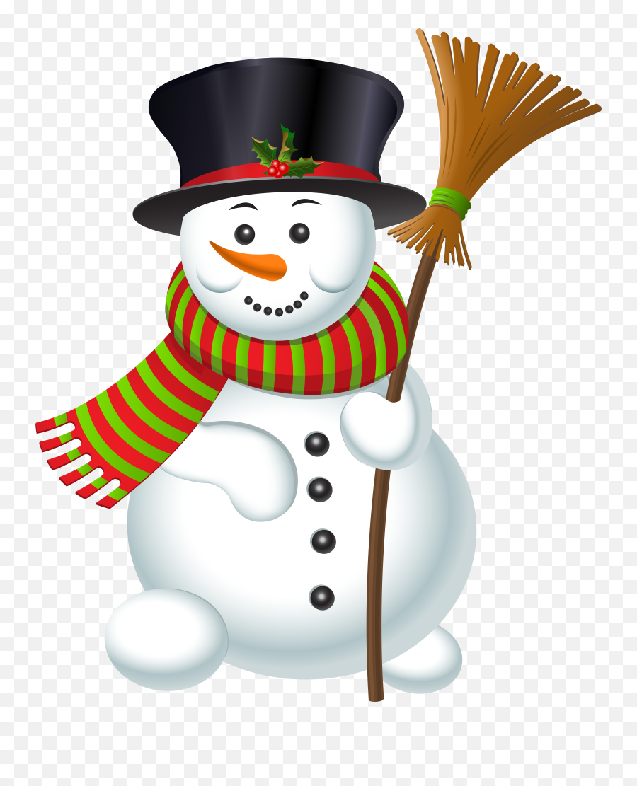 Download Snowman Free Png Transparent - Snowman Cute Clipart Christmas Emoji,Snowman Transparent