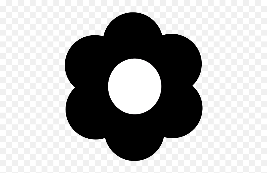 And Svg Flower - Circle Clipart Full Size Clipart Dot Emoji,Flower Circle Png