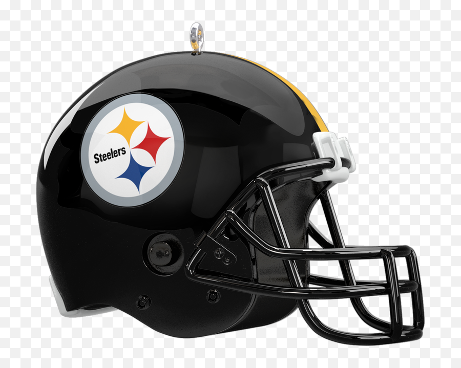 Nfl Pittsburgh Steelers Helmet Ornament - Steelers Football Helmet Emoji,Steelers Helmets Logo