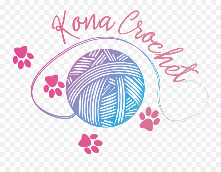 Logo Design For Kona Crochet - Logo Crochet Emoji,Create Logo In Photoshop