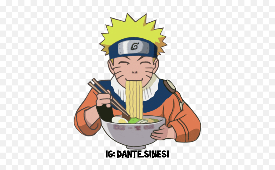 Naruto Eat Sticker - Naruto Eat Ramen Discover U0026 Share Gifs Emoji,Ramen Transparent