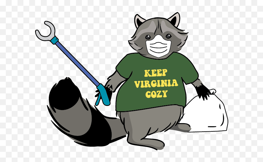 Pop - Up Sunday Cleanup Pump House Park U2014 Keep Virginia Cozy Emoji,Raccoon Transparent