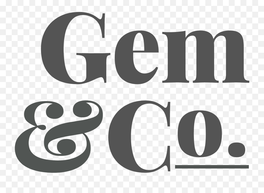 Gem U0026 Co Emoji,Gem Logo