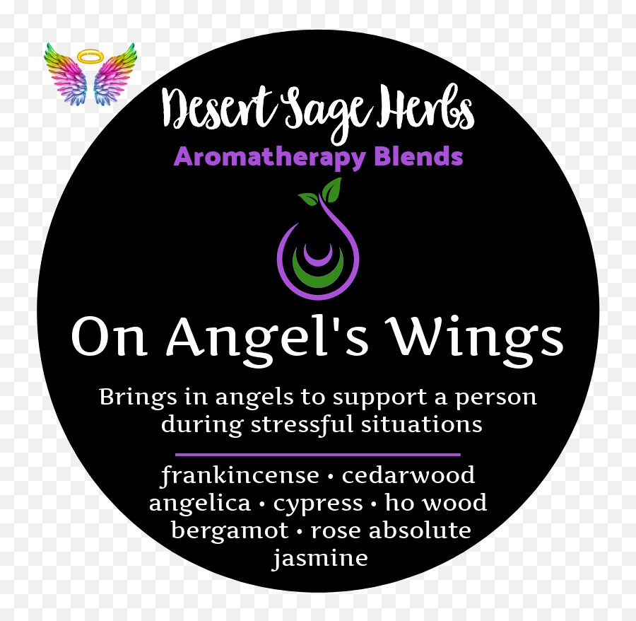 Desert Sage Herbs - On Angelu0027s Wings Emoji,Angel Wing Logo