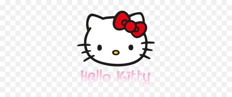 Hello Kitty Eps Vector Logo Free Download Emoji,Cat Face Logo