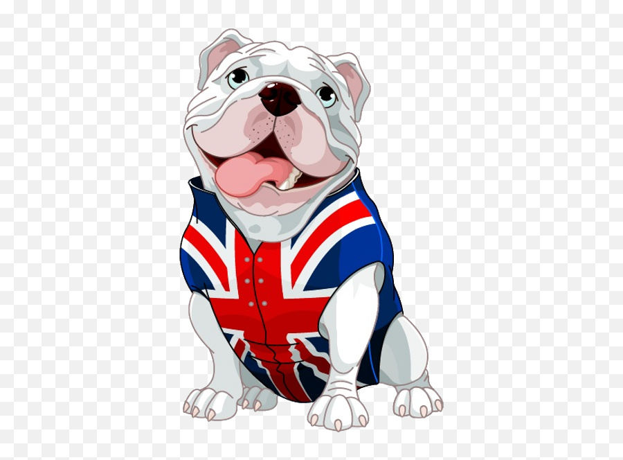Bulldogs And Boxers - Dog Cartoon Images Emoji,Dog Cartoon Clipart