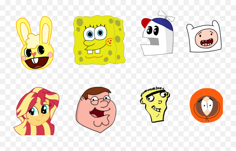Spongebob Ed Edd N Eddy - Happy Tree Friends Pohy Emoji,Spongebob Clipart