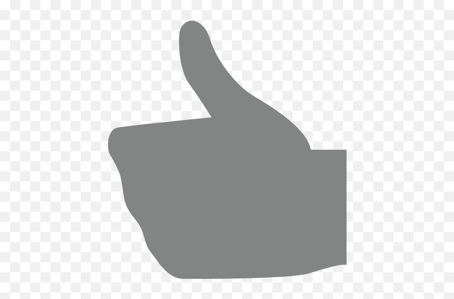 Thumbs Up Sign Id 91 Emojicouk - Thumbs Up Grey Transparent,Thumbs Up Emoji Png