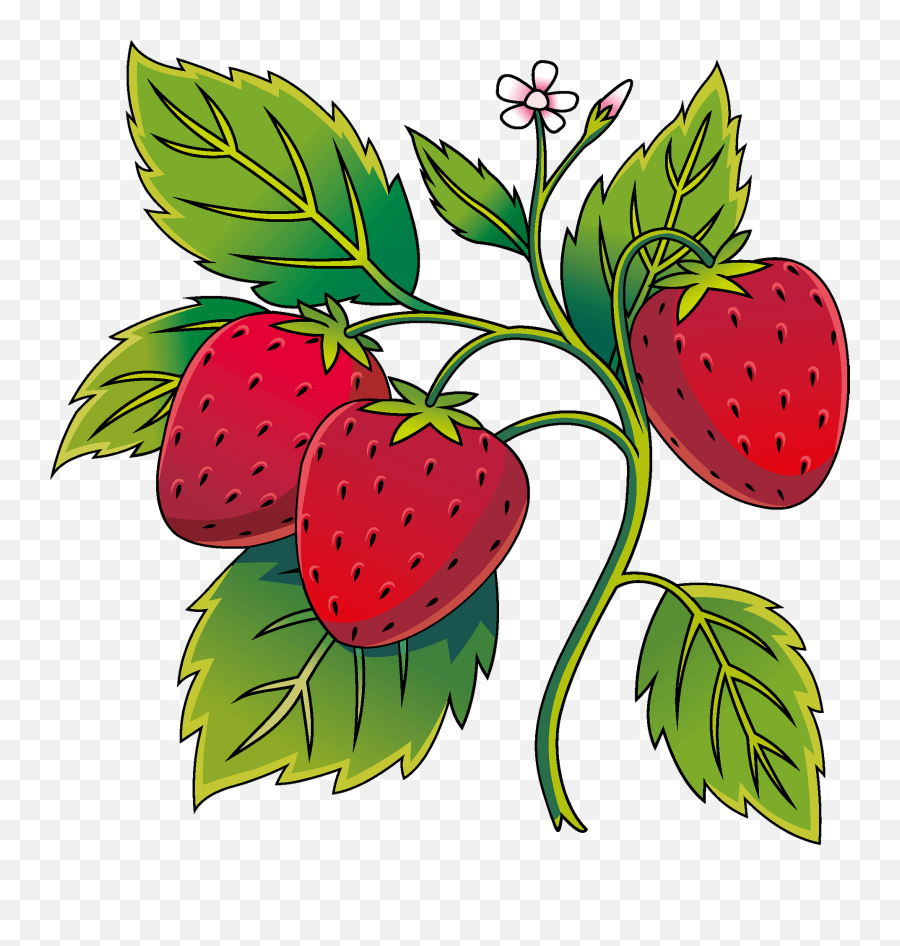 Strawberry Clipart - Free Clip Art Starwberry Emoji,Strawberry Clipart