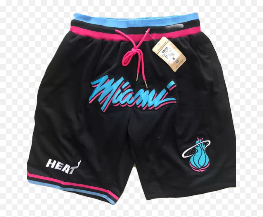 Just Don Miami Heat Vice City Shorts - Miami Heat Shorts Emoji,Miami Heat Vice Logo